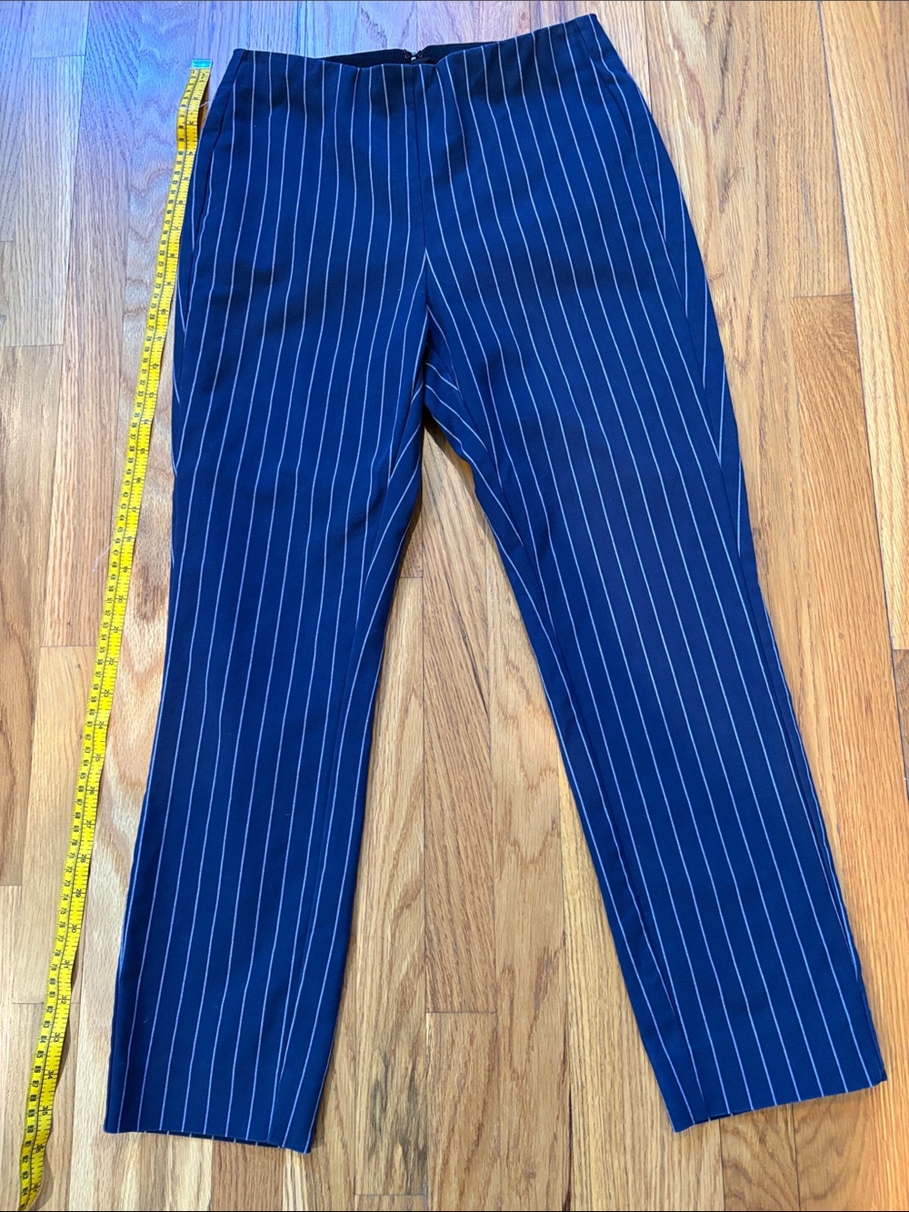 Rag and Bone Women’s Navy/White Pinstripe Dress Pants